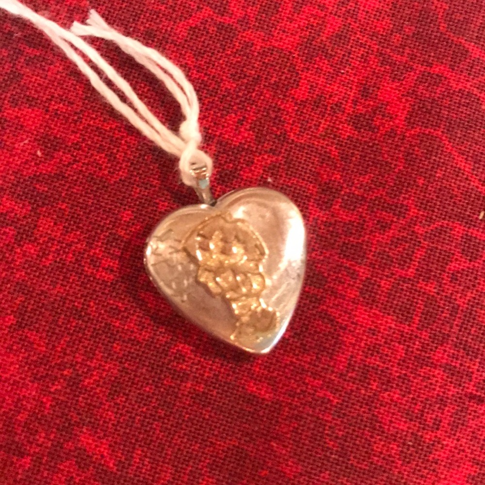 sterling silver Dora the Explorer silver/ 14kt